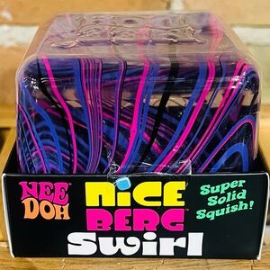 NeeDoh Nice Berg Swirl - Purple Swirl | New Release Super Solid Squish